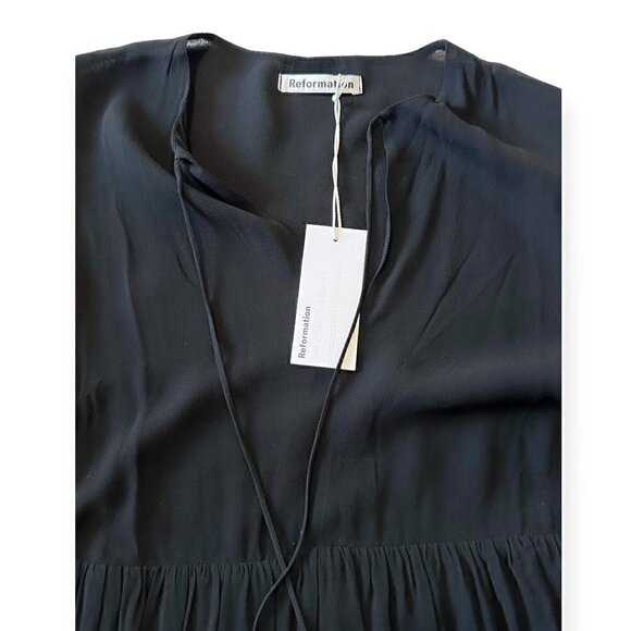 Reformation Chive black maxi dress, Size XS, New with tag - Picture 13 of 16